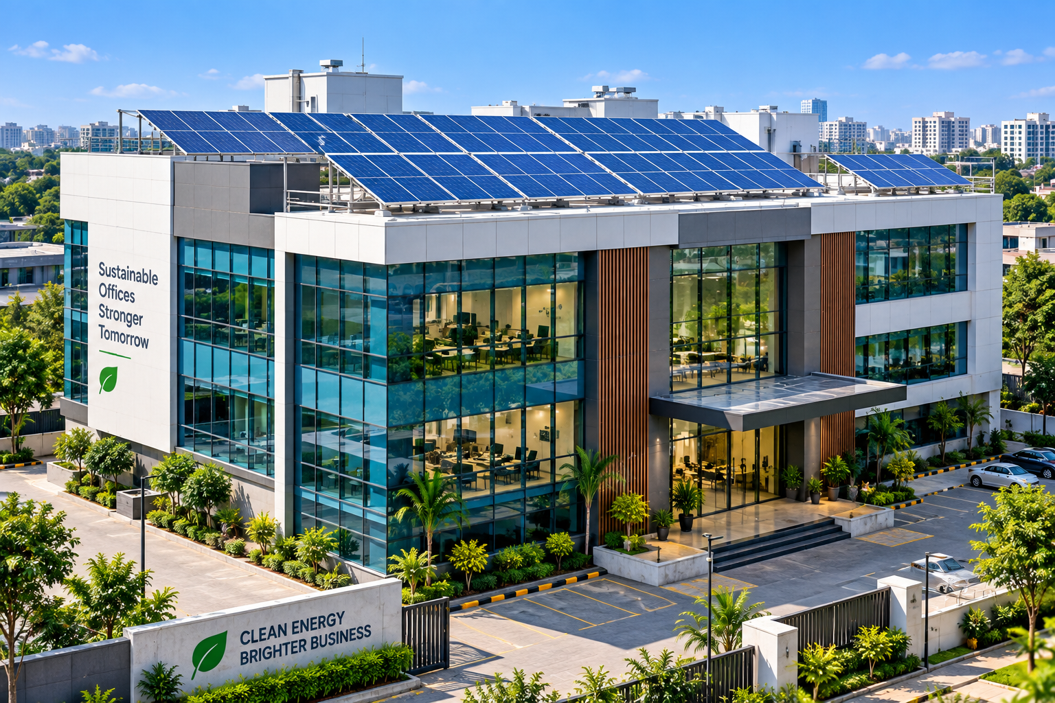 Commercial Solar — solar installation in Kataka, Odisha